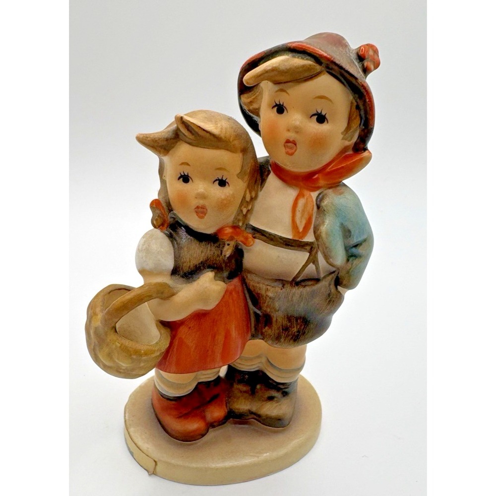 Goebel Hummel Surprise HUM 94 3/0 TMK6 1986 Hansel Gretel Figurine W Germany 4in